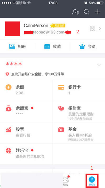 ֧�����˺Ų鿴����