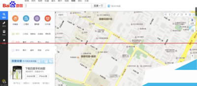 �ٶȵ�ͼ�����Զ���·�߾���