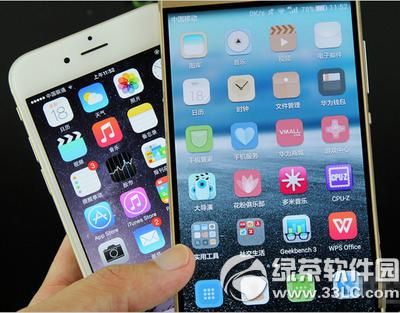 ��Ϊp8��ƻ��6�ĸ��� ��Ϊp8��iphone6�Ա�1