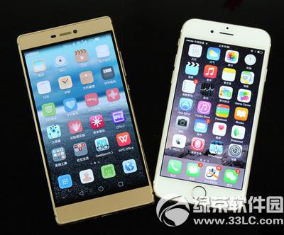��Ϊp8��ƻ��6�ĸ��� ��Ϊp8��iphone6�Ա�3