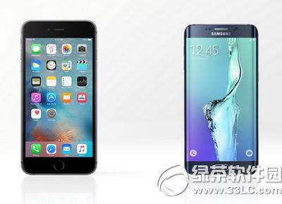 ����galaxy s6edge plus��iphone6s plus�Ա�