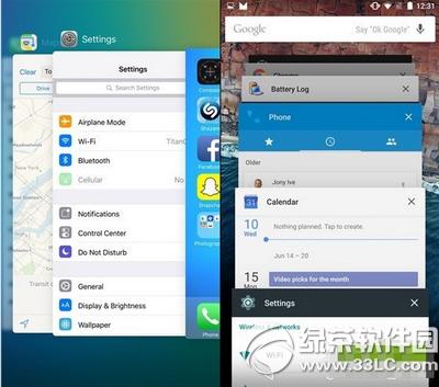 ios9�Ͱ�׿5.0�ĸ��� ios9.0�Ͱ�׿5.0������Ա�8