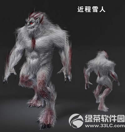 ��ս����ѩ��/Զ��ѩ���½�ɫ����ͼ����