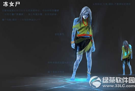 ��ս��Ůʬ���� ��Ůʬ�½�ɫ����ͼ����