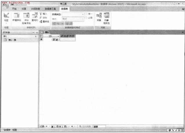 Access2007�������ݿ�ͼ�Ĳ���