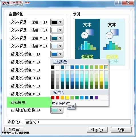 PowerPoint 2007�иı䳬������ɫ