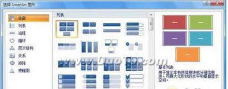 ѡ�� SmartArt ͼ��&rdquo;�Ի���