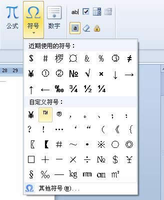 wps文字教程:商标符号任我输入