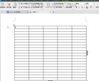 wps文字怎么做表格