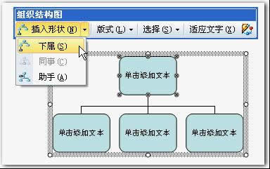 利用wps演示制作漂亮的组织结构图