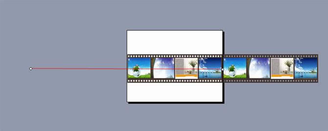 wps演示教程:胶卷循环的播放