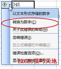 Excel���ı�ת��Ϊ��ֵ�ļ��ַ���_��վ