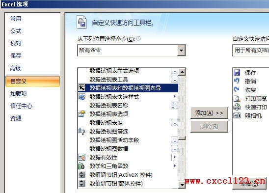 ��δ�Excel2007����͸�ӱ�������͸��ͼ��