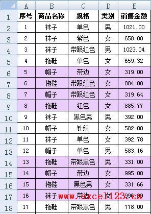 �����Excel��������ÿ�����������ɫ_��վ