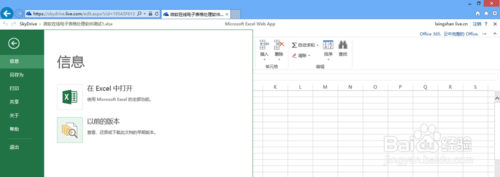 ΢��skydrive���ߴ���Excel���ӱ���,skydrive,office,΢��,΢������,Excel
