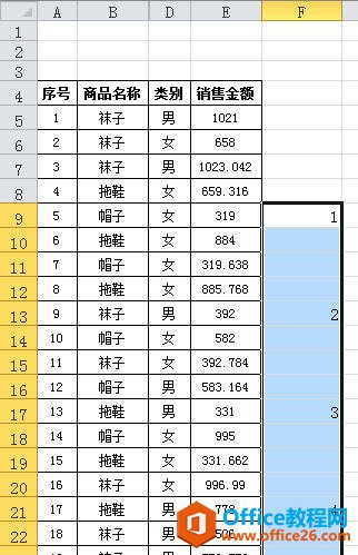 ���Ѹ����Excel��ÿ�����в���һ������