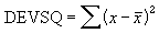 Excel��DEVSQ�������﷨���÷�