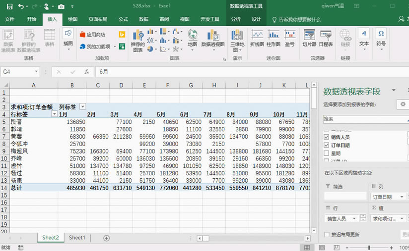 excel�������͸�ӱ�ʵ��������ϸ���ݶ��µ�ͳ�ƣ����鹦�ܣ���_��վ