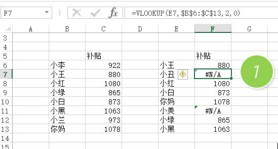 excel������IFERROR��������Vlookup��ƥ�����