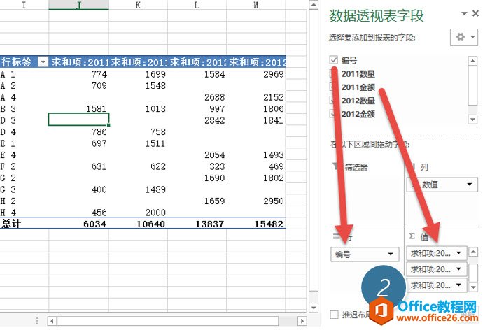 ����Excel������͸�ӱ� ��excel �����������ݺϲ����㵽һ�ű�����_��վ