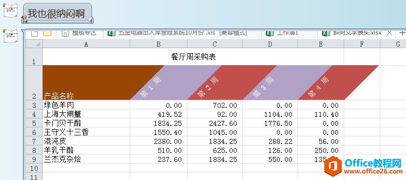 �����Excel���ֳ��ŵ�бɫ���ͷ��_��վ