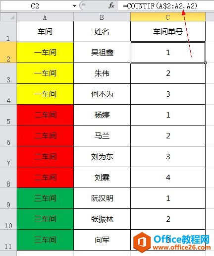 excel ��ŵ����Զ����ɰ��� �Զ����ɵ��ţ���Ҫʹ�õ�COUNTIF������ɱ�ŵ���