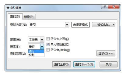 ϵͳ��ѧϰExcel��15�Σ����������滻���Ի����еġ����ҡ�����