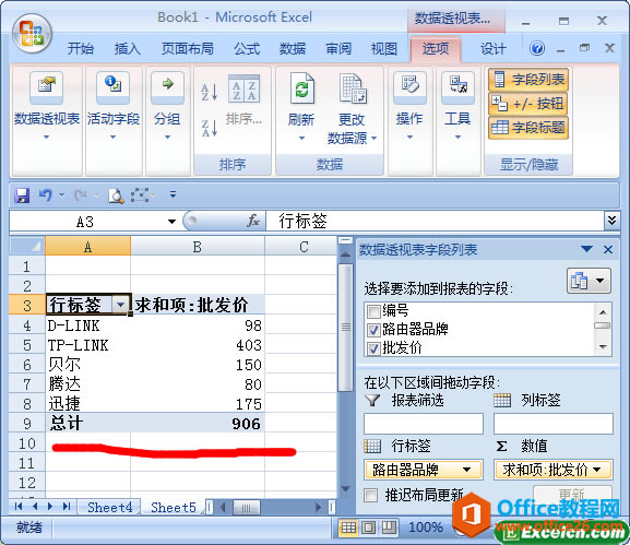 excel����͸�ӱ��Ĵ����취ͼ��ͼ�Ľ̳�