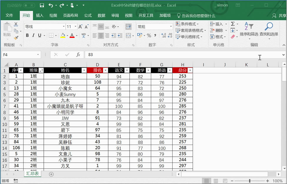 �Զ��󿪣��̵�Excel��Shift���������淨