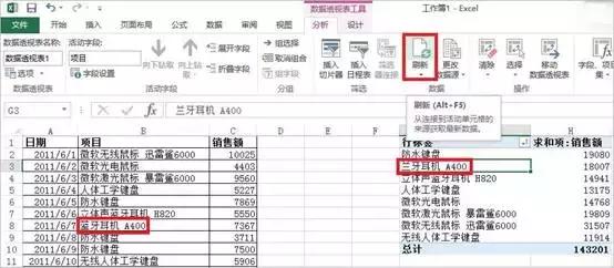 Excel�ɻ���������ͨ����������ѯ������͸�ӱ�����