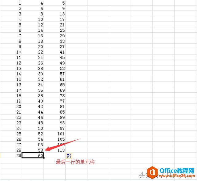 Excel���ĵ��У�������������Ƶ����һ�У�