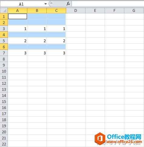 Excel����β��Ҳ�ɾ��û�й��ɵĿյ�Ԫ��