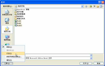 ��� һ�δ�ӡ��excel�ļ�
