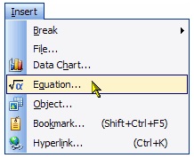 MathType��OLE��μ���ʹ����ϸ˵��