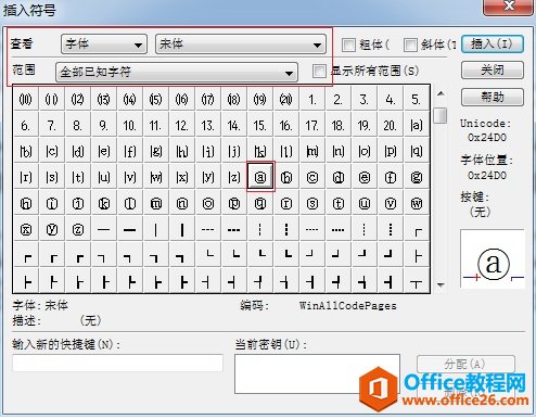 �������MathType�༭��Ȧ��ĸ