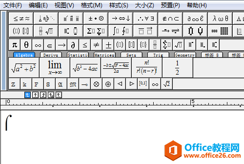 �������MathType�༭�������