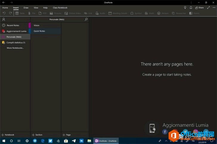 �ָ����ˣ�һ������ OneNote 2016 �� Office 365 �Ĺ�ϵ