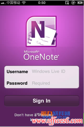 Iphone��OneNote����