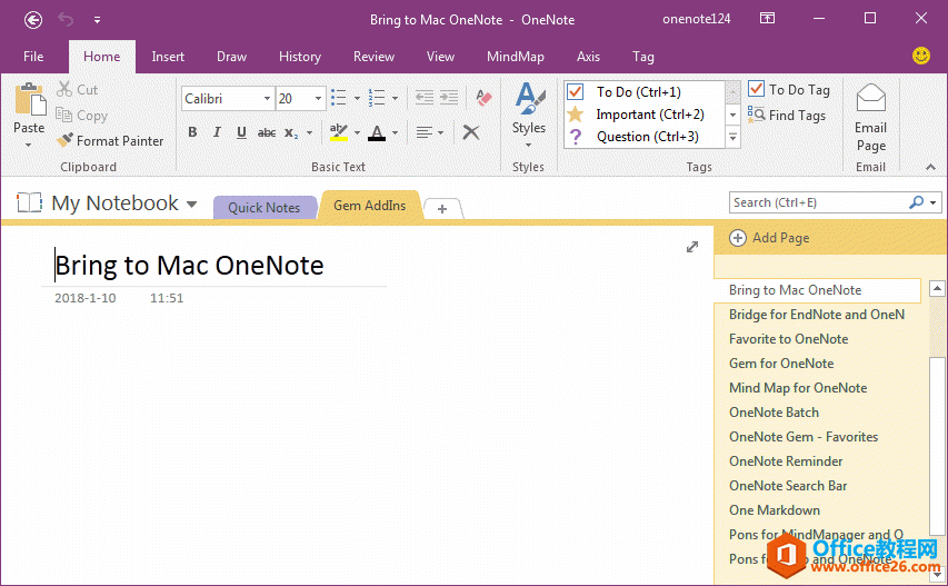 ����� OneNote �����ıʼǱ�������̶���ʾ������