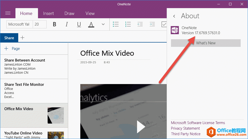 OneNote 17 �汾