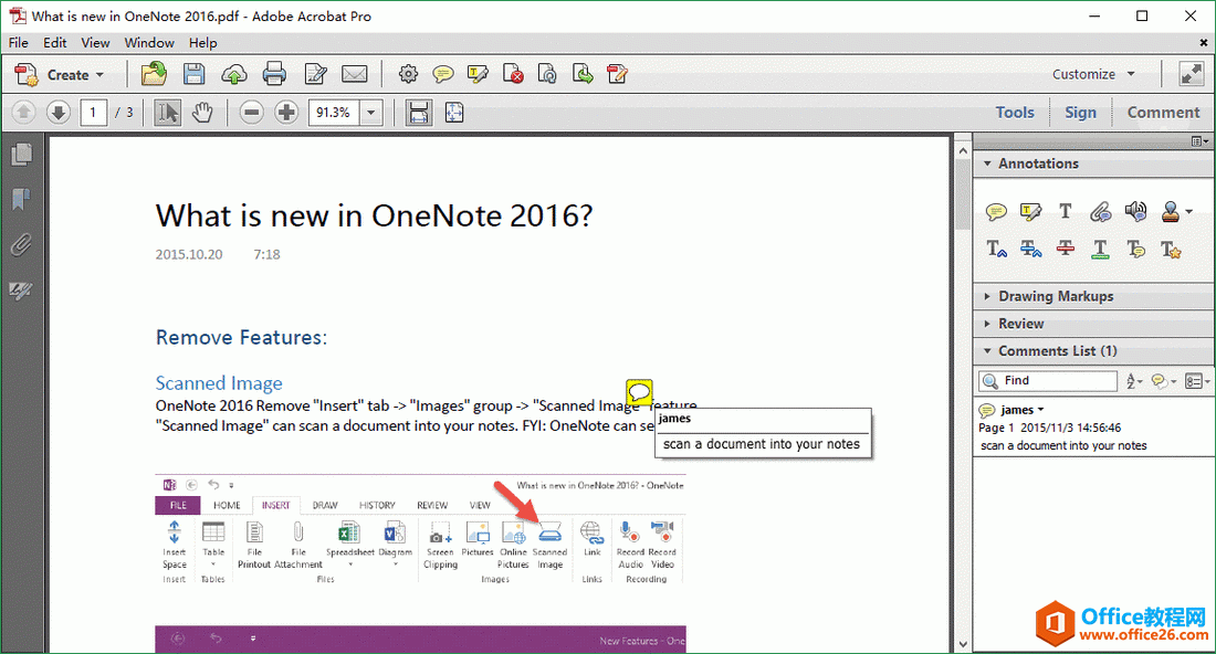�� Adobe Acrobat Pro ����ʾ��������ע�ͣ�����