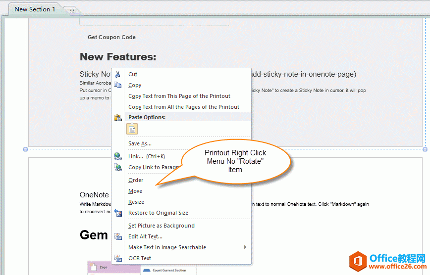 ��ӡ��ʽ�Ҽ��˵���������ת