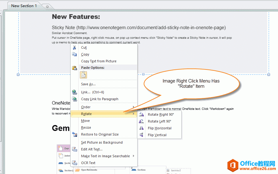 OneNote ���ļ��Ĵ�ӡ��ʽ��ͼƬ������