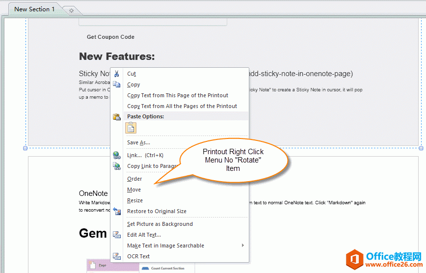 ��ӡ��ʽ�Ҽ��˵���������ת