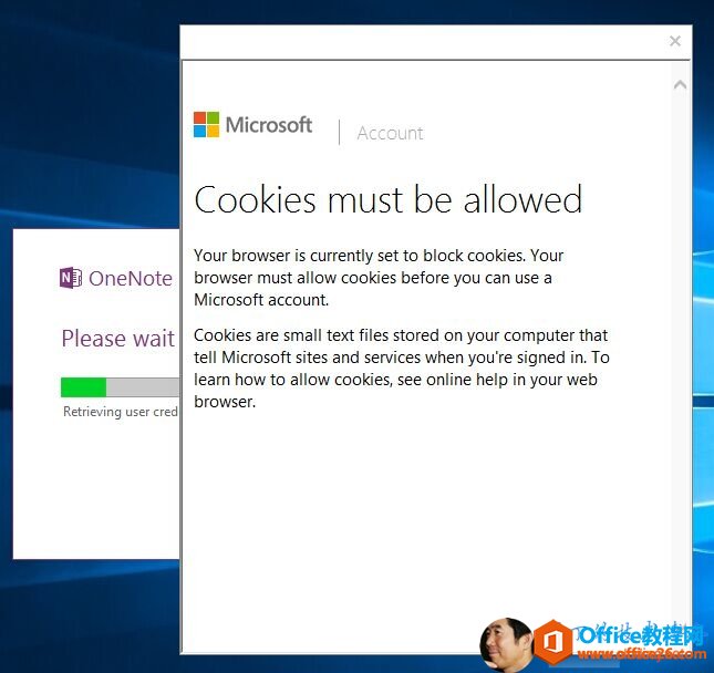 ��ν��Onenote��Cookies must be allowed���޷���¼����_��վ