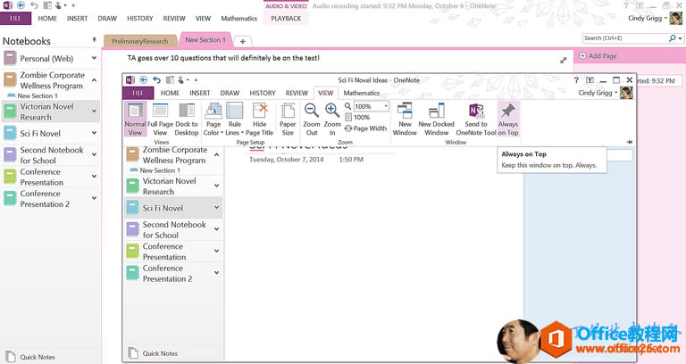 OneNote ���ж��ֿ��Զ��������, ��������޶ȵ������û�����������
