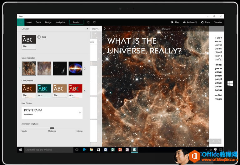 Microsoft Sway for Mobile�е����ѡ�