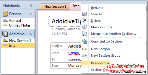 OneNote 2010���뱣�� �����̳�21