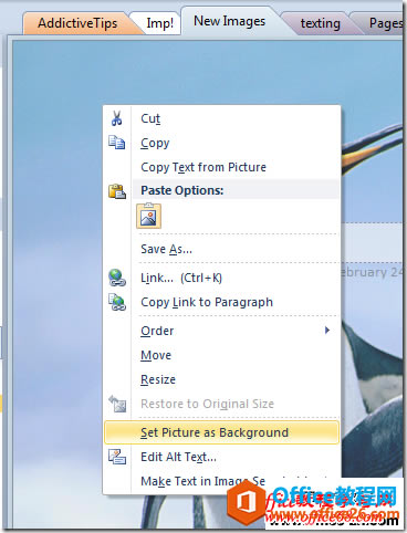 ��onenote2010�ʼǲ��뱳�������̳�5