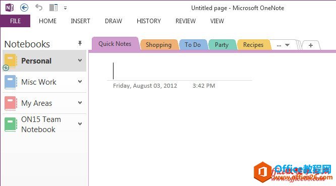 OneNote 2013�еĵ���ʹ��ͼ��̳�2